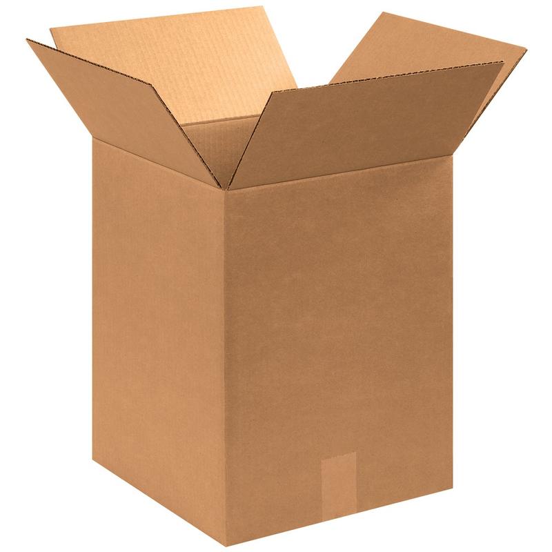 Partners Brand Corrugated Boxes, 12in x 12in x 16in, Kraft, Pack Of 25 MPN:121216