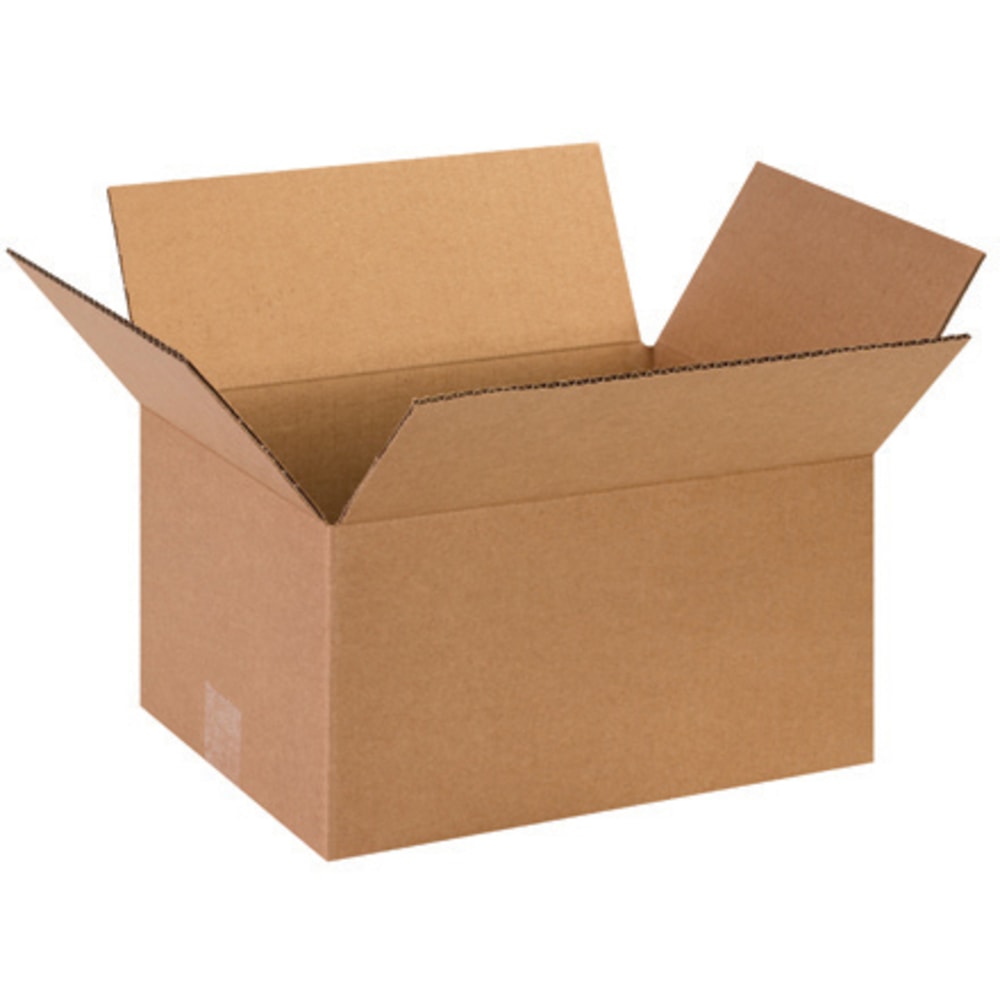 Partners Brand Corrugated Boxes 13in x 10in x 7in, Kraft, Bundle of 25 MPN:13107