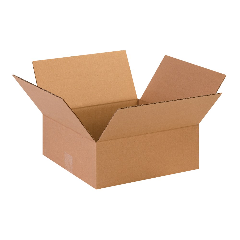 Partners Brand Flat Corrugated Boxes, 13in x 13in x 5in, Kraft, Pack Of 25 MPN:13135