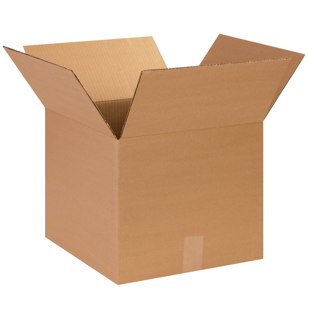 Partners Brand Corrugated Boxes, 14in x 14in x 12in, Kraft, Pack Of 25 MPN:141412