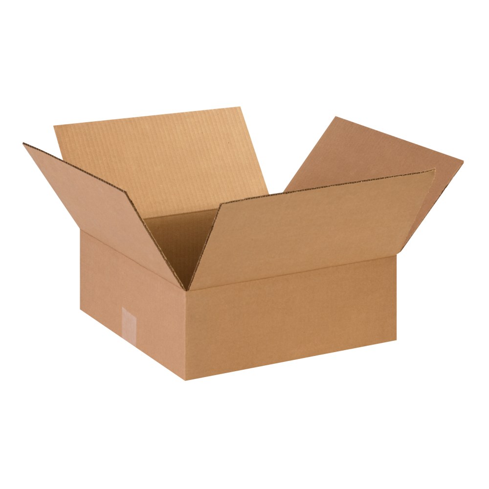 Partners Brand Flat Corrugated Boxes, 14in x 14in x 5in, Kraft, Pack Of 25 MPN:14145