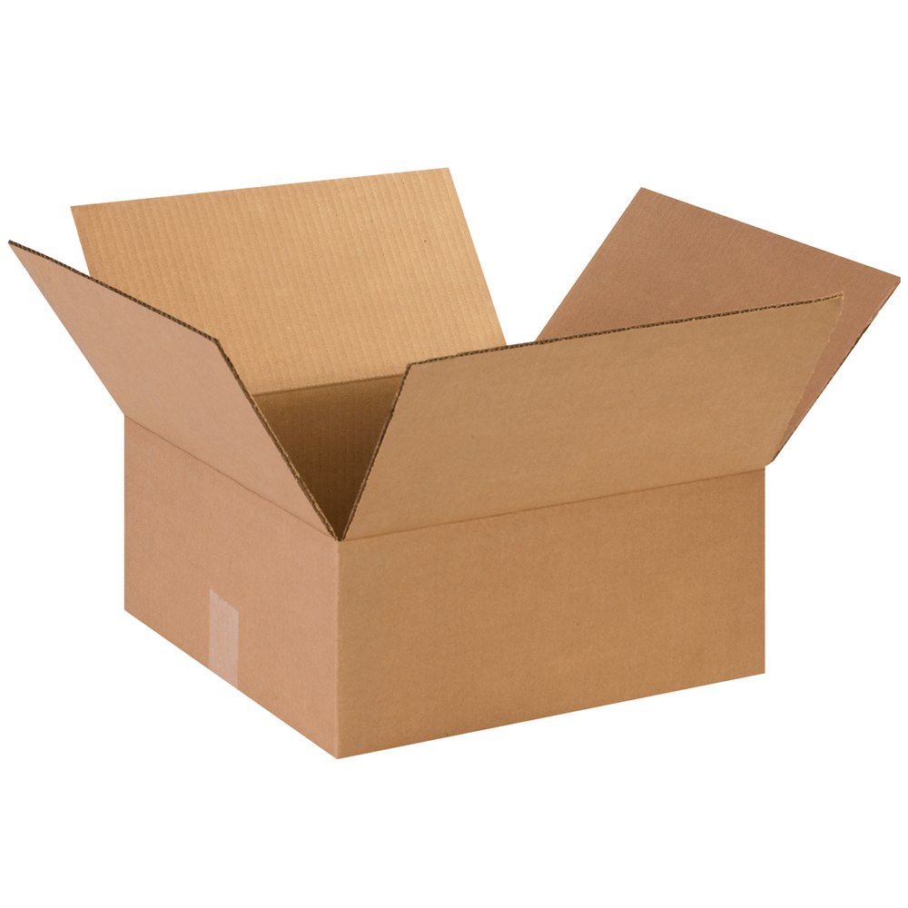 Partners Brand Flat Corrugated Boxes, 14in x 14in x 6in, Kraft, Pack Of 25 MPN:14146