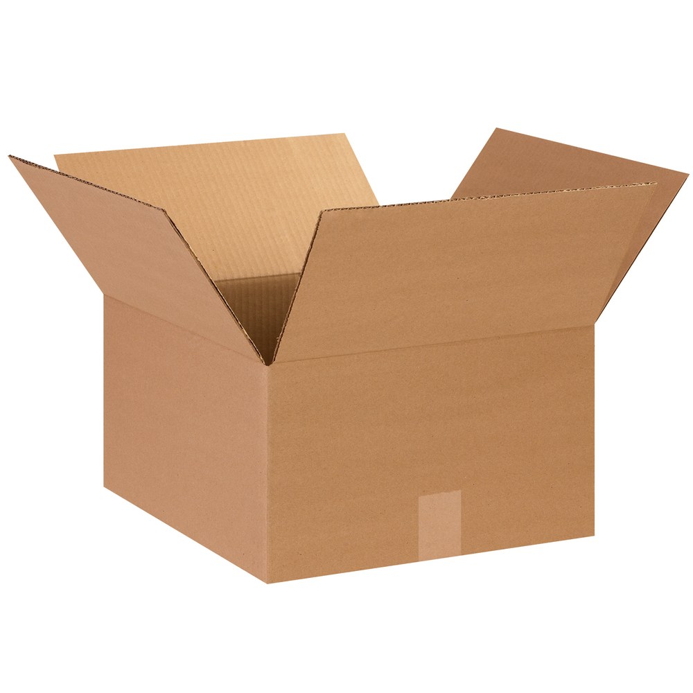 Partners Brand Corrugated Boxes, 14in x 14in x 8in, Kraft, Pack Of 25 MPN:14148