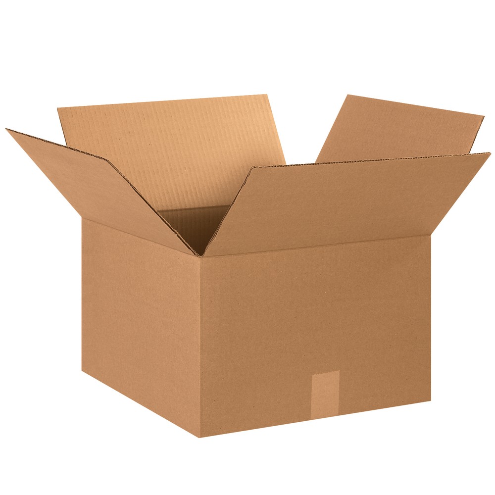 Partners Brand Corrugated Boxes, 15in x 15in x 10in, Kraft, Pack Of 20 MPN:151510