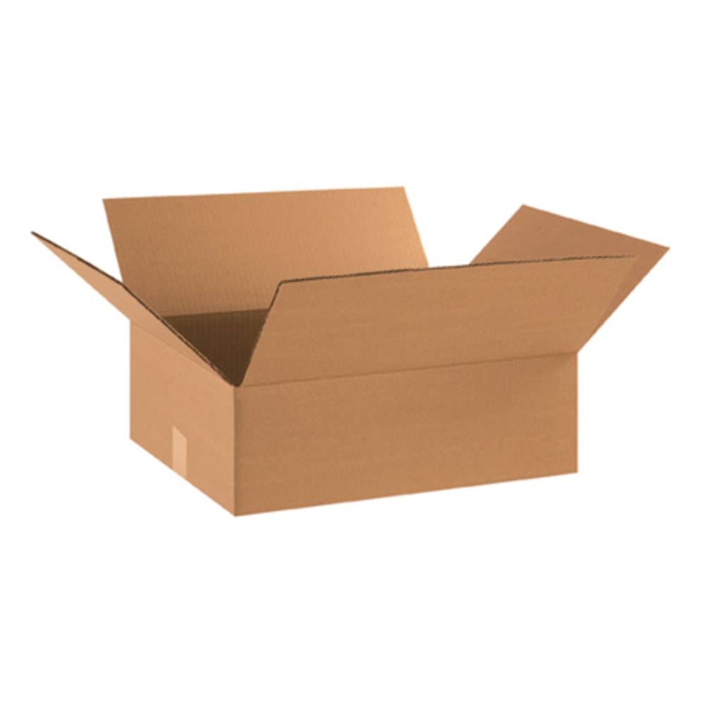Partners Brand Flat Corrugated Boxes 17in x 14in x 5in, Bundle of 25 MPN:17145