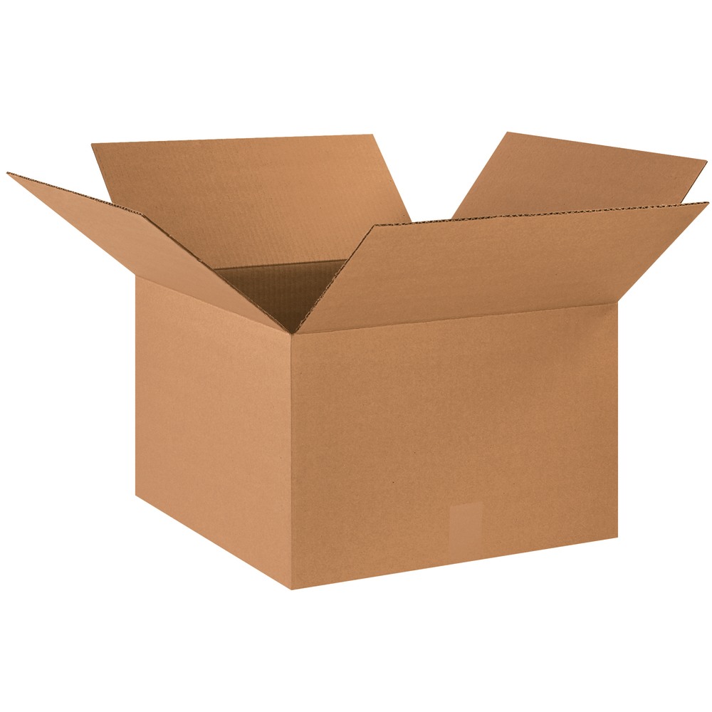Partners Brand Corrugated Boxes, 18in x 18in x 12in, Kraft, Pack Of 20 MPN:181812