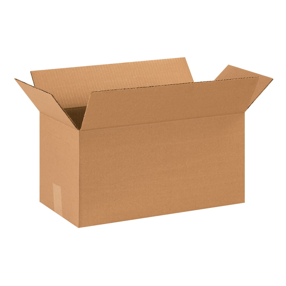 Partners Brand Long Corrugated Boxes, 18in x 9in x 9in, Kraft, Pack Of 25 MPN:1899