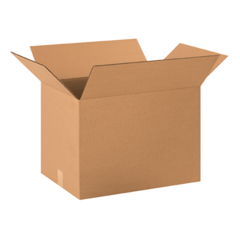 Partners Brand Corrugated Boxes, 19in x 13in x 13in, Kraft, Bundle of 25 MPN:191313