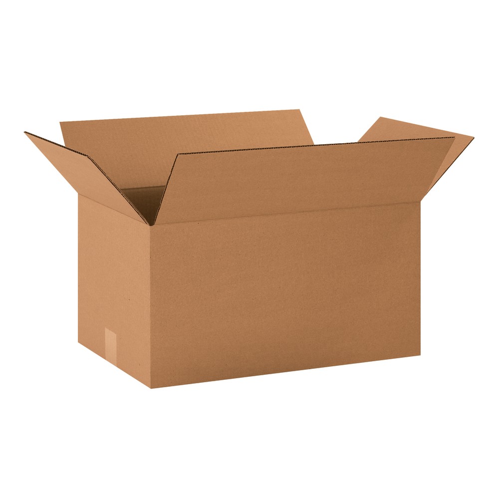Partners Brand Corrugated Boxes, 20in x 12in x 10in, Kraft, Pack Of 20 MPN:201210
