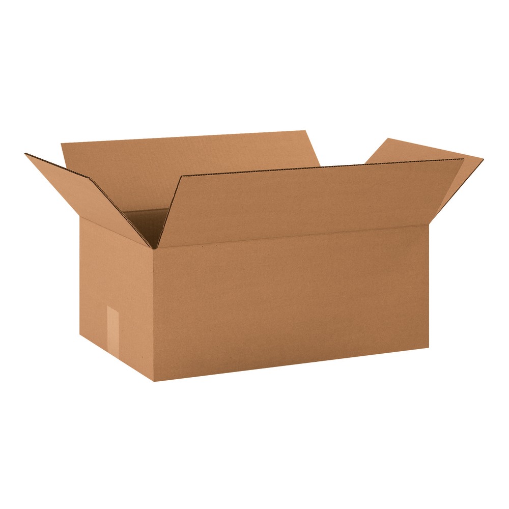 Partners Brand Corrugated Boxes, 20in x 12in x 8in, Kraft, Pack Of 20 MPN:20128