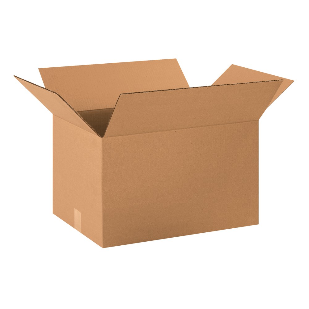 Partners Brand Corrugated Boxes, 20in x 14in x 12in, Kraft, Pack Of 20 MPN:201412