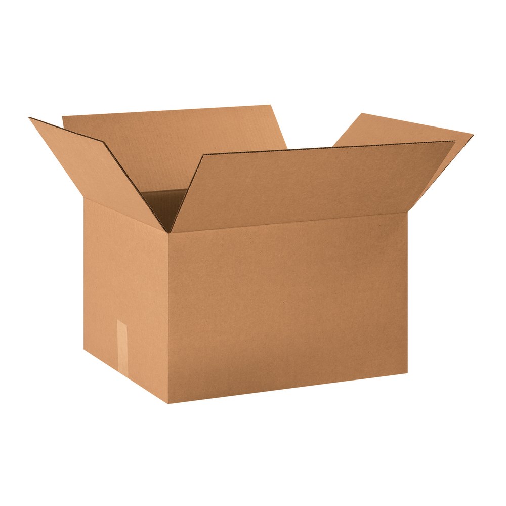 Partners Brand Corrugated Boxes, 20in x 16in x 12in, Kraft, Pack Of 25 MPN:201612
