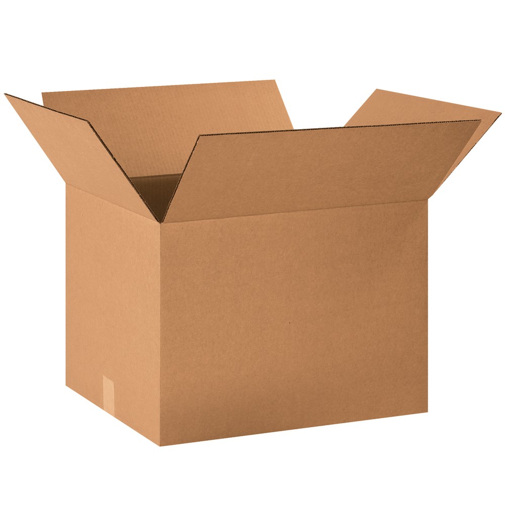 Partners Brand Corrugated Boxes, 20in x 16in x 14in, Kraft, Pack Of 20 MPN:201614