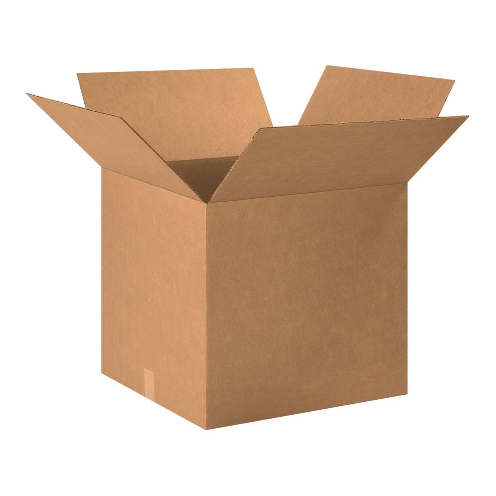 Partners Brand Corrugated Boxes, 20in x 20in x 18in, Kraft, Pack Of 10 MPN:202018