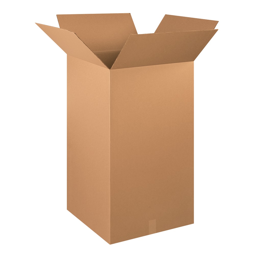 Partners Brand Tall Corrugated Boxes, 20in x 20in x 36in, Kraft, Pack Of 10 MPN:202036