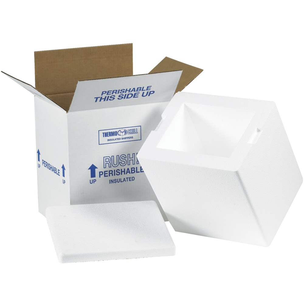 Partners Brand Brand Insulated Corrugated Cartons, 8in x 6in x 9in, Pack Of 8 MPN:209C
