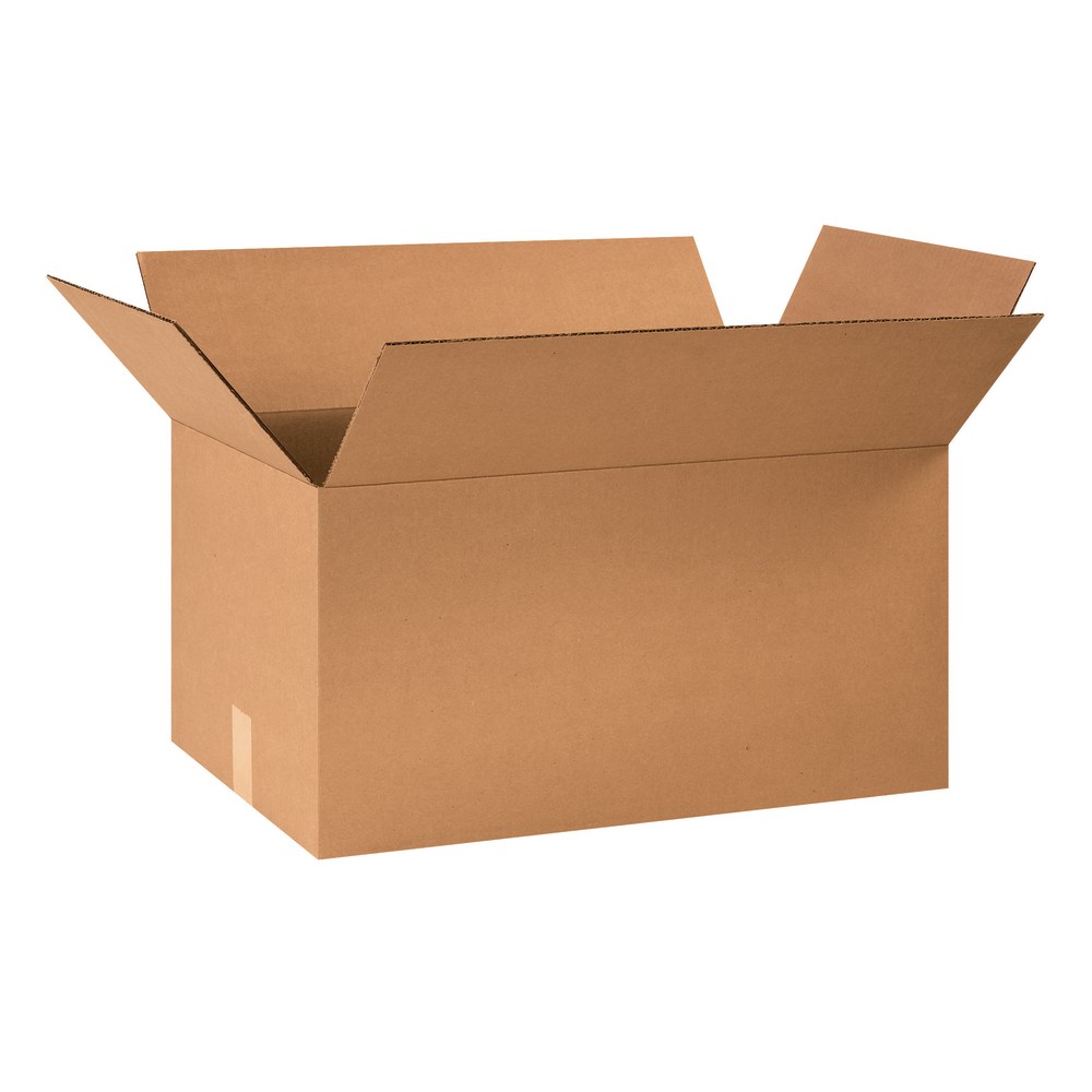 Partners Brand Corrugated Boxes, 24in x 14in x 12in, Kraft, Pack Of 20 MPN:241412