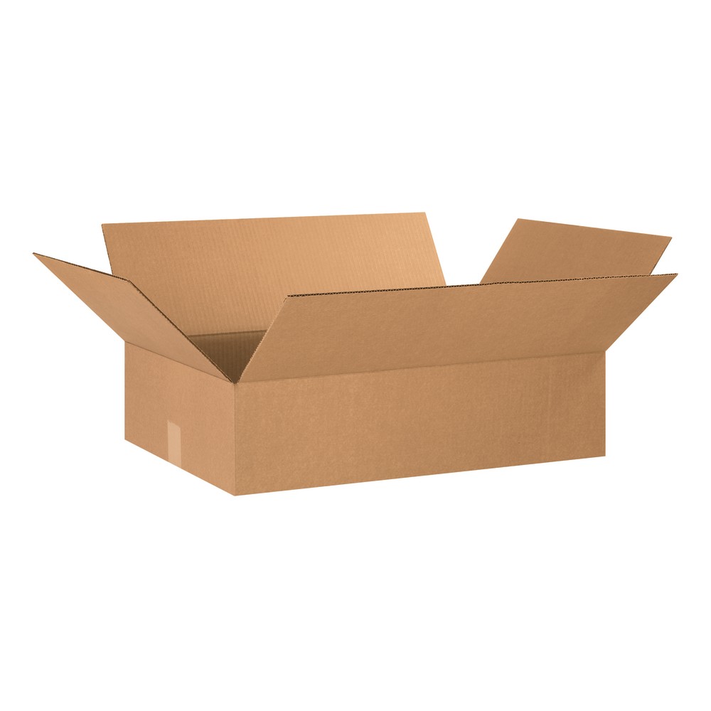 Partners Brand Flat Corrugated Boxes, 24in x 16in x 6in, Kraft, Pack Of 20 MPN:24166