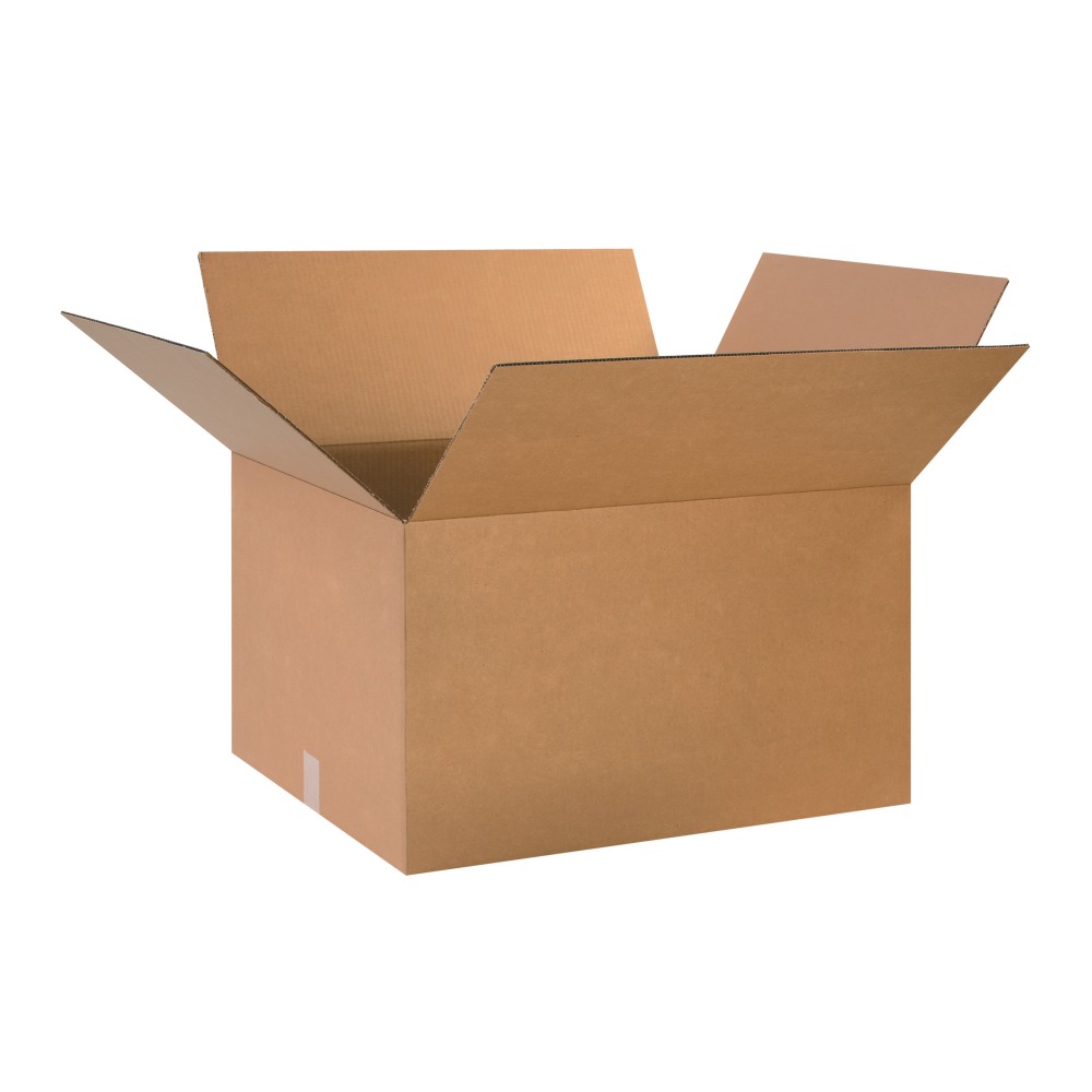 Partners Brand Corrugated Boxes, 24in x 20in x 14in, Kraft, Pack Of 10 MPN:242014