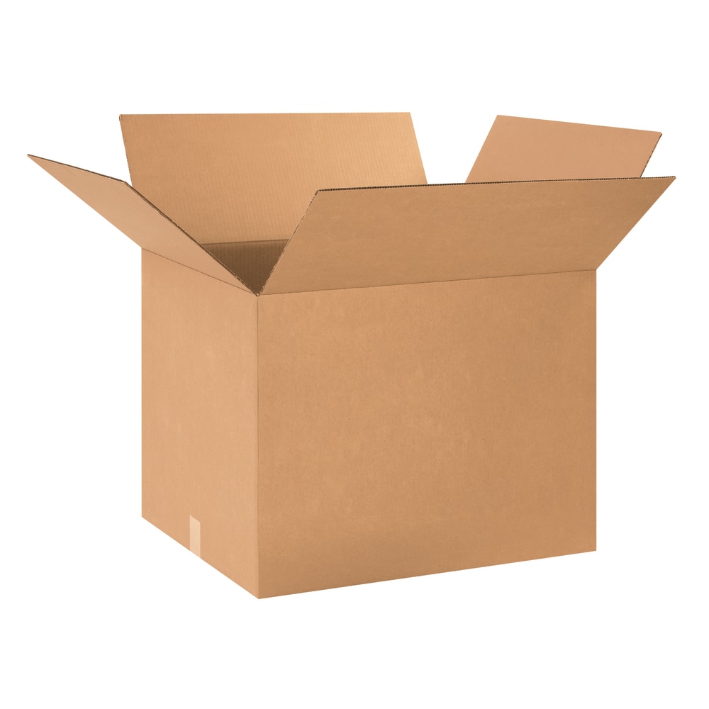 Partners Brand Corrugated Boxes, 24in x 20in x 18in, Kraft, Pack Of 10 MPN:242018