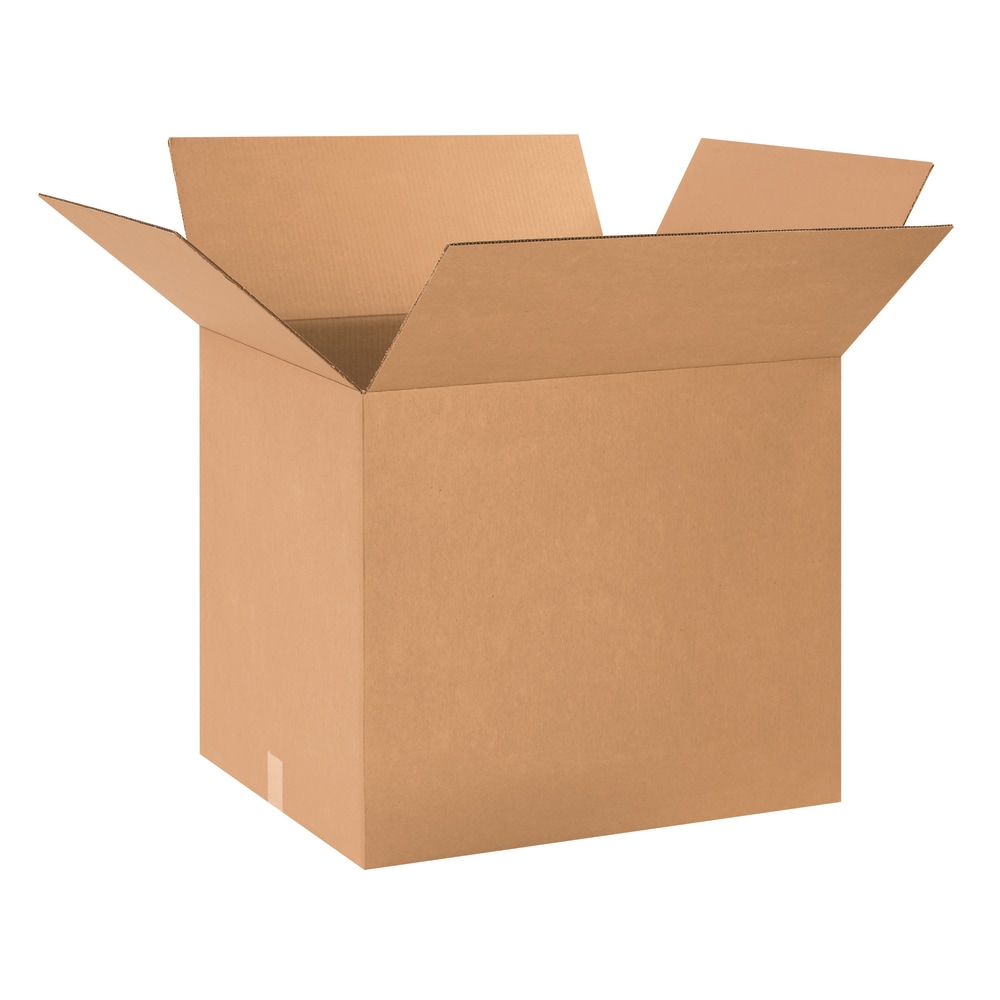 Partners Brand Corrugated Boxes, 24in x 20in x 20in, Kraft, Pack Of 10 MPN:242020