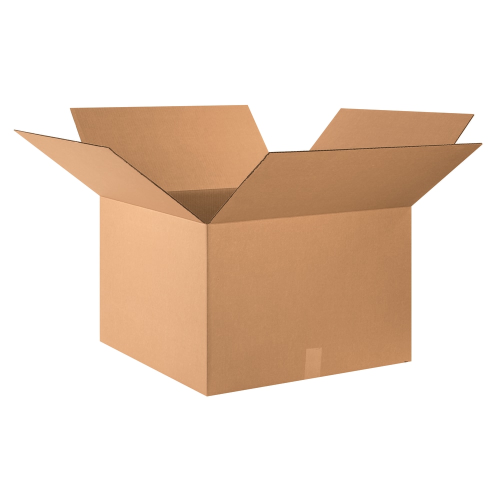 Partners Brand Corrugated Boxes, 24in x 24in x 16in, Kraft, Pack Of 10 MPN:242416