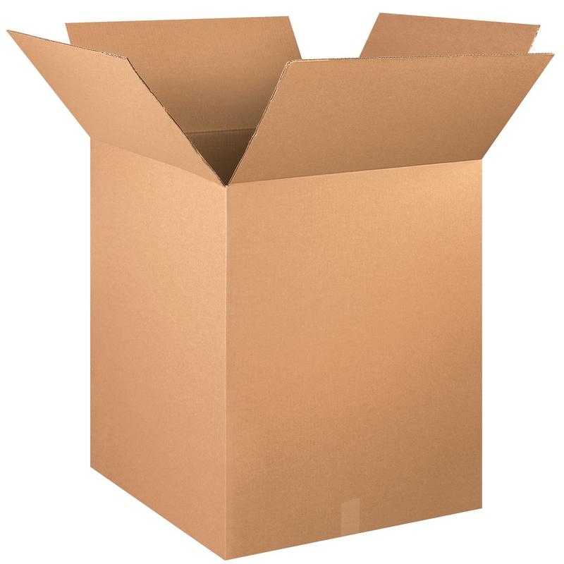 Partners Brand Corrugated Boxes, 24in x 24in x 30in, Kraft, Pack Of 10 MPN:242430