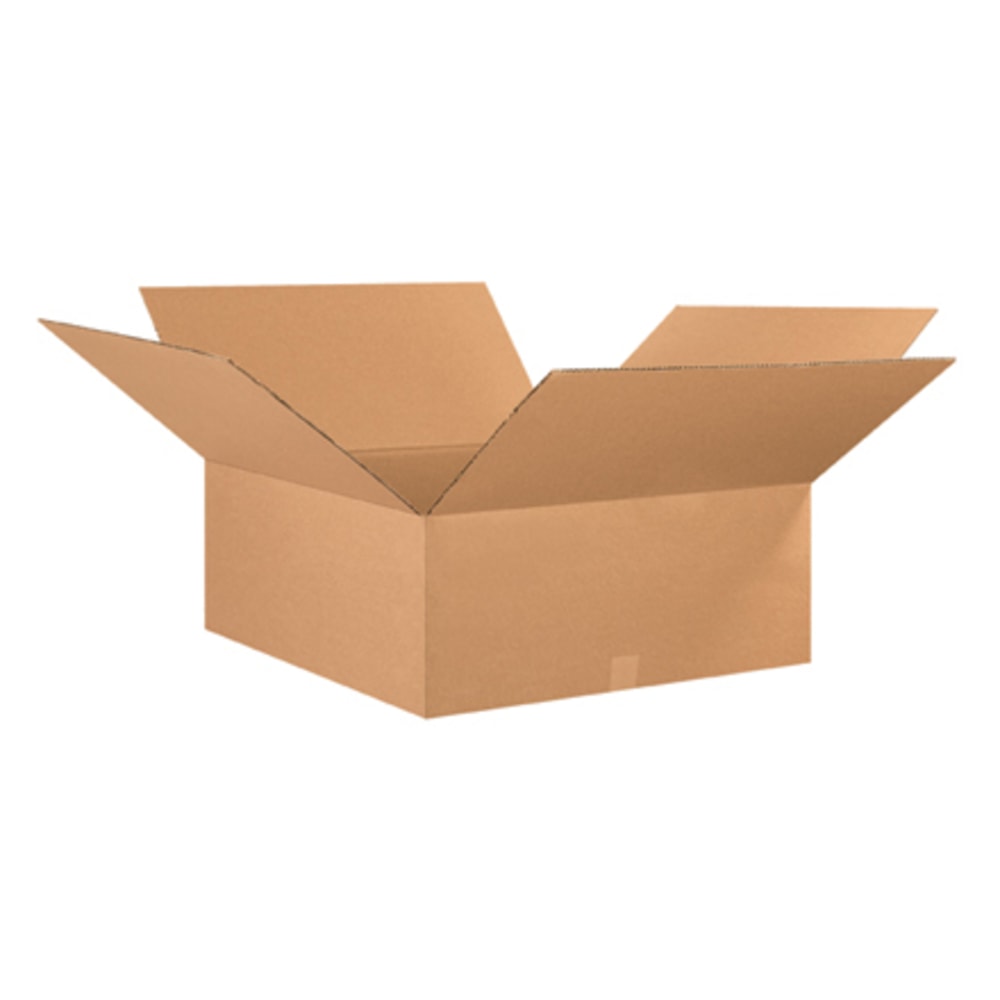 Partners Brand Corrugated Boxes 26in x 26in x 10in, Kraft, Bundle of 10 MPN:262610