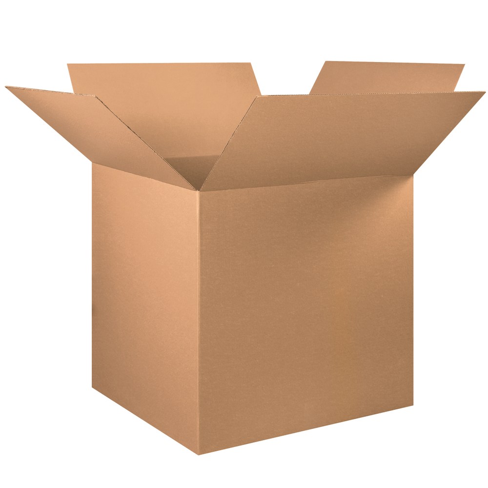 Partners Brand Corrugated Cube Boxes, 36inL x 36inW x 36inH, Kraft, Pack Of 5 MPN:363636