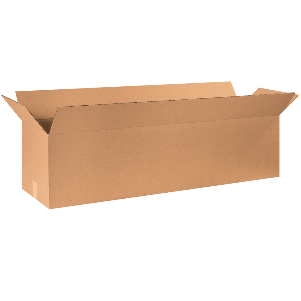 Partners Brand Long Corrugated Boxes, 48in x 12in x 12in, Kraft, Pack Of 10 MPN:481212