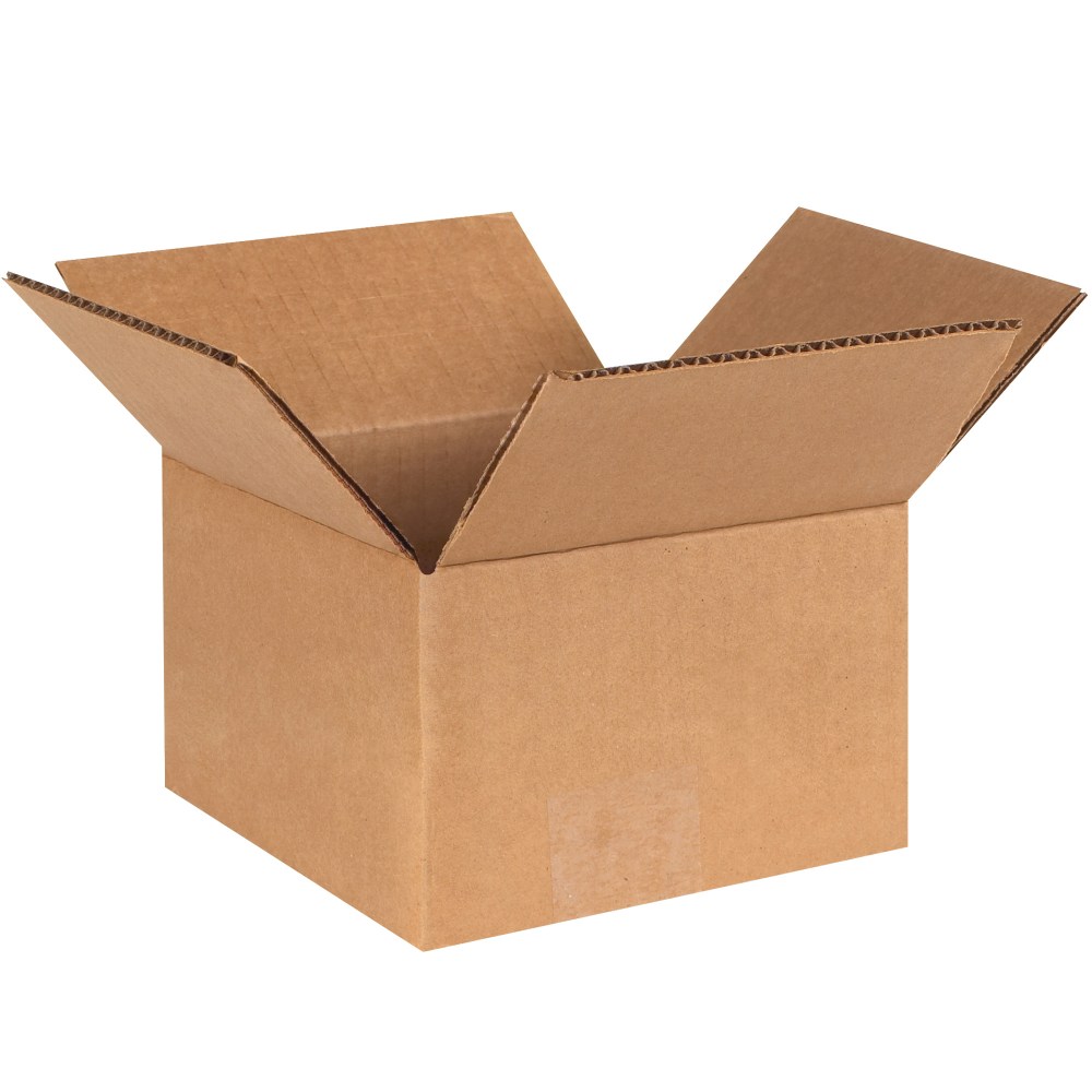 South Coast Paper Corrugated Cartons, 6in x 6in x 4in, Kraft, Pack Of 25 MPN:664