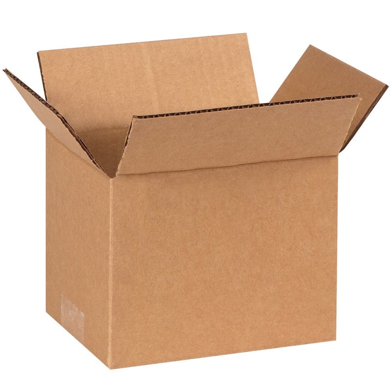 Partners Brand Corrugated Boxes, 7in x 5in x 5in, Kraft, Pack Of 25 MPN:755