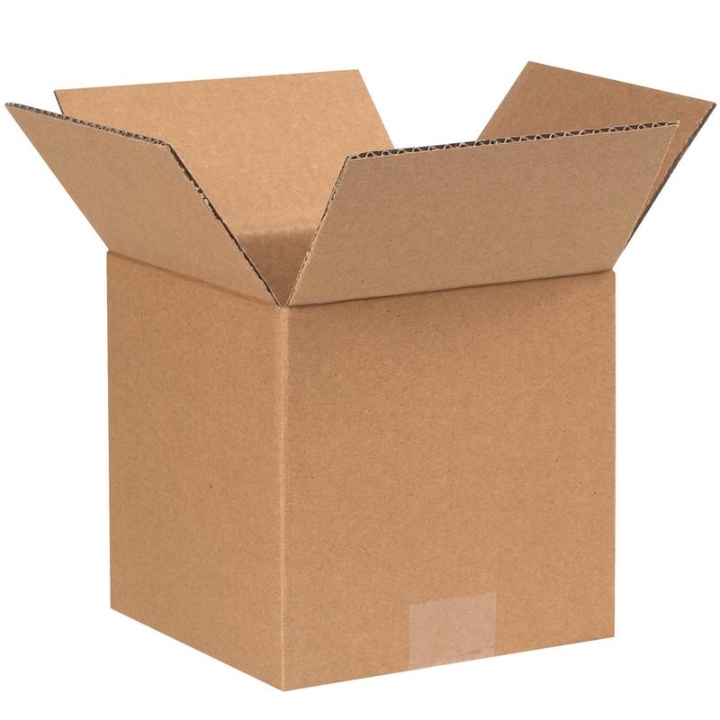 Partners Brand Corrugated Cube Boxes, 7inL x 7inW x 7inH, Kraft, Pack Of 25 MPN:777
