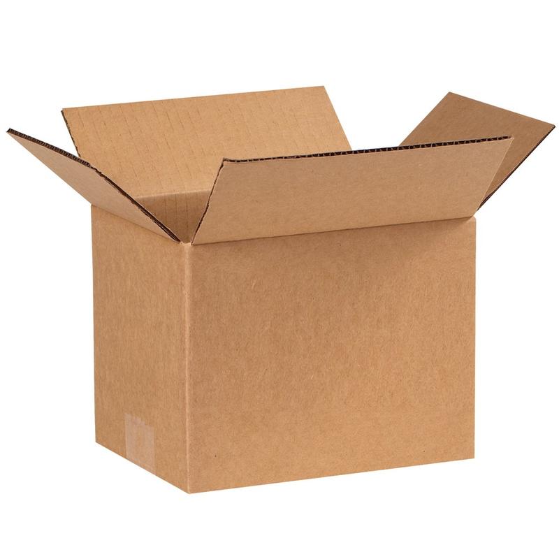 Partners Brand Corrugated Boxes, 8inL x 6inW x 6inH, Kraft, Pack Of 25 MPN:866