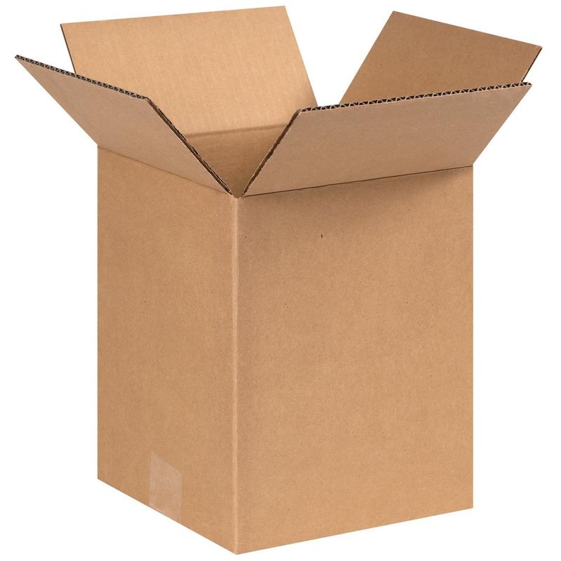 Partners Brand Corrugated Boxes, 8in x 8in x 10in, Kraft, Pack Of 25 MPN:8810