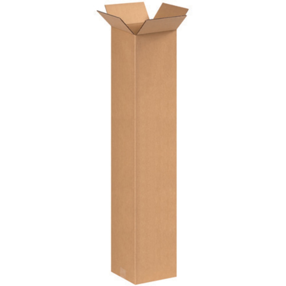 Partners Brand Tall Corrugated Boxes 8in x 8in x 42in, Bundle of 20 MPN:8842