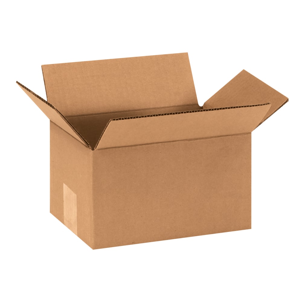 Partners Brand Corrugated Boxes, 9in x 6in x 5in, Kraft, Pack Of 25 MPN:965
