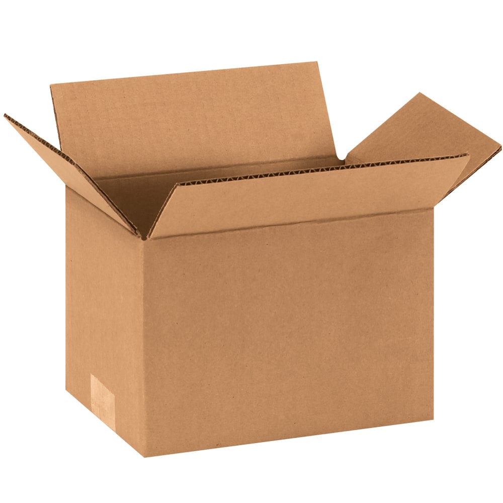 Partners Brand Corrugated Boxes, 9in x 6in x 6in, Kraft, Pack Of 25 MPN:966
