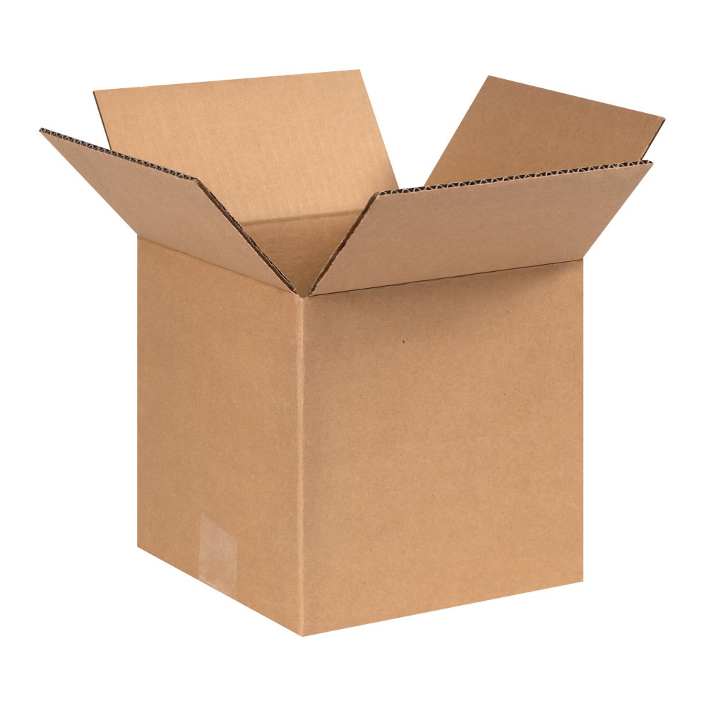 Partners Brand Heavy-Duty Single Wall Boxes, 8in x 8in x 8in, Kraft, Pack Of 25 MPN:HD0808