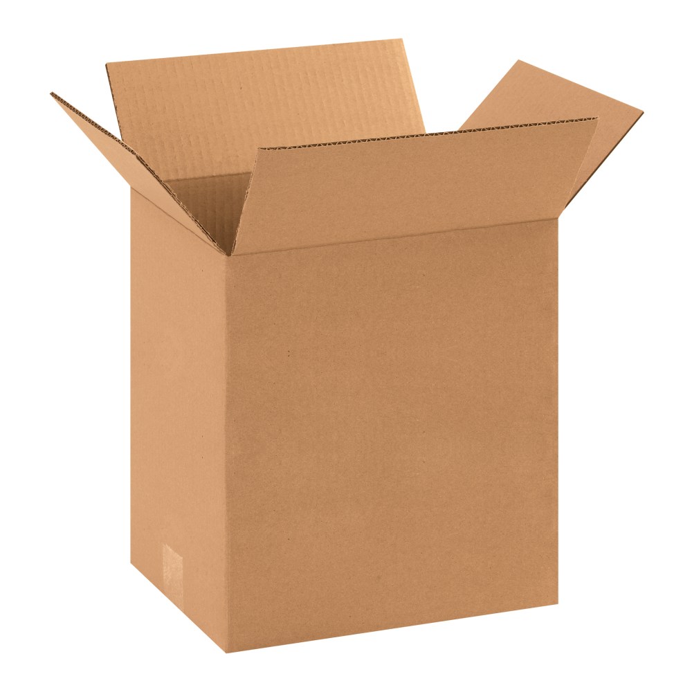 Partners Brand Heavy-Duty Single Wall Boxes, 11 1/4in x 8 3/4in x 12in, Kraft, Pack Of 25 MPN:HD11812