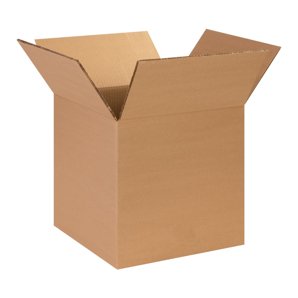 Partners Brand Heavy-Duty Single Wall Boxes, 14in x 14in x 14in, Kraft, Pack Of 25 MPN:HD141414
