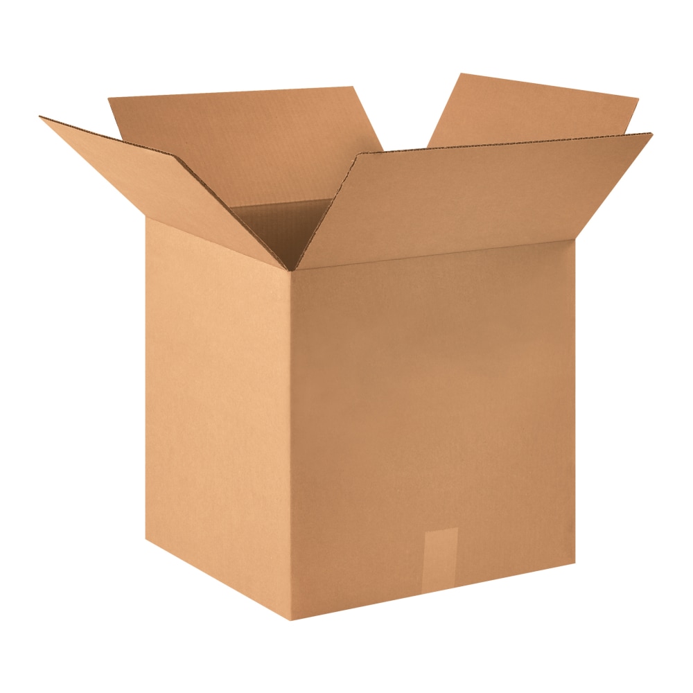 Partners Brand Heavy-Duty Single Wall Boxes, 16in x 16in x 16in, Kraft, Pack of 25 MPN:HD1616