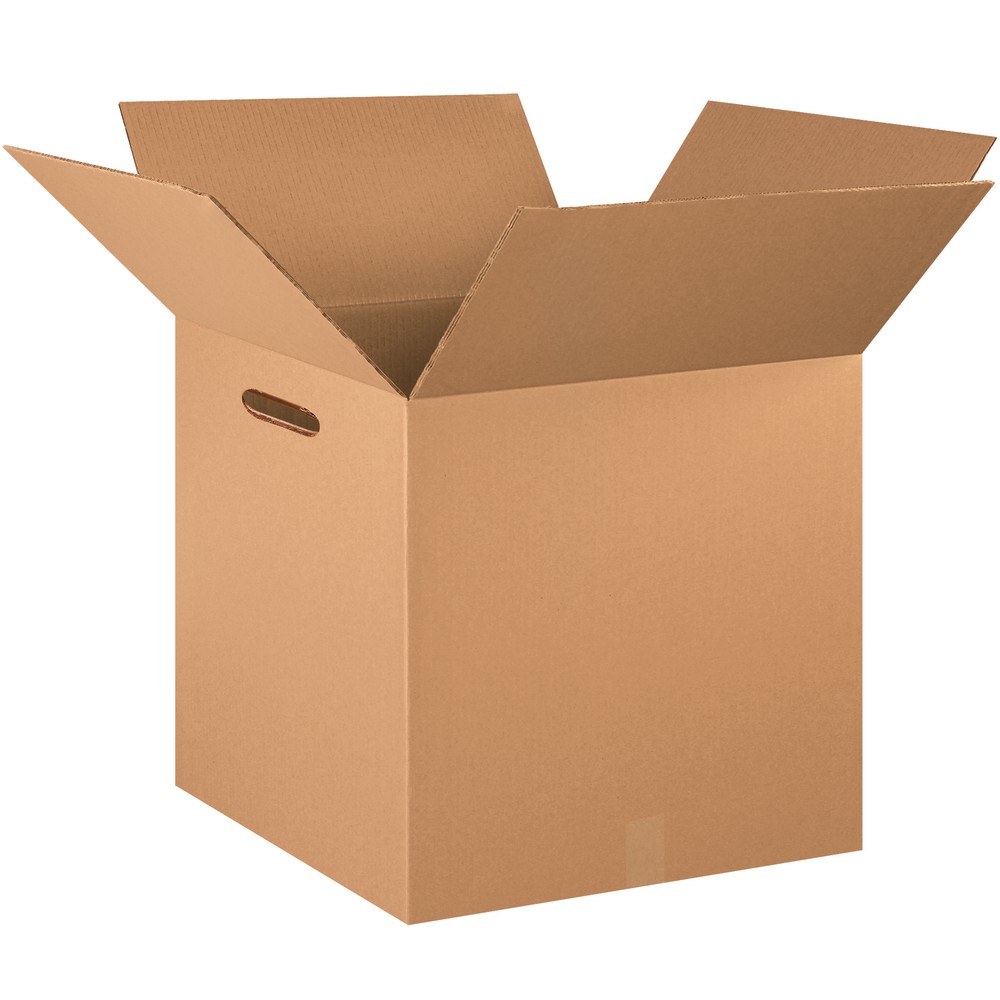 Partners Brand Brand Double-Wall Boxes With Hand Holes, 18in x 18in x 18in, Kraft, Pack Of 10 MPN:HD181818DWHH