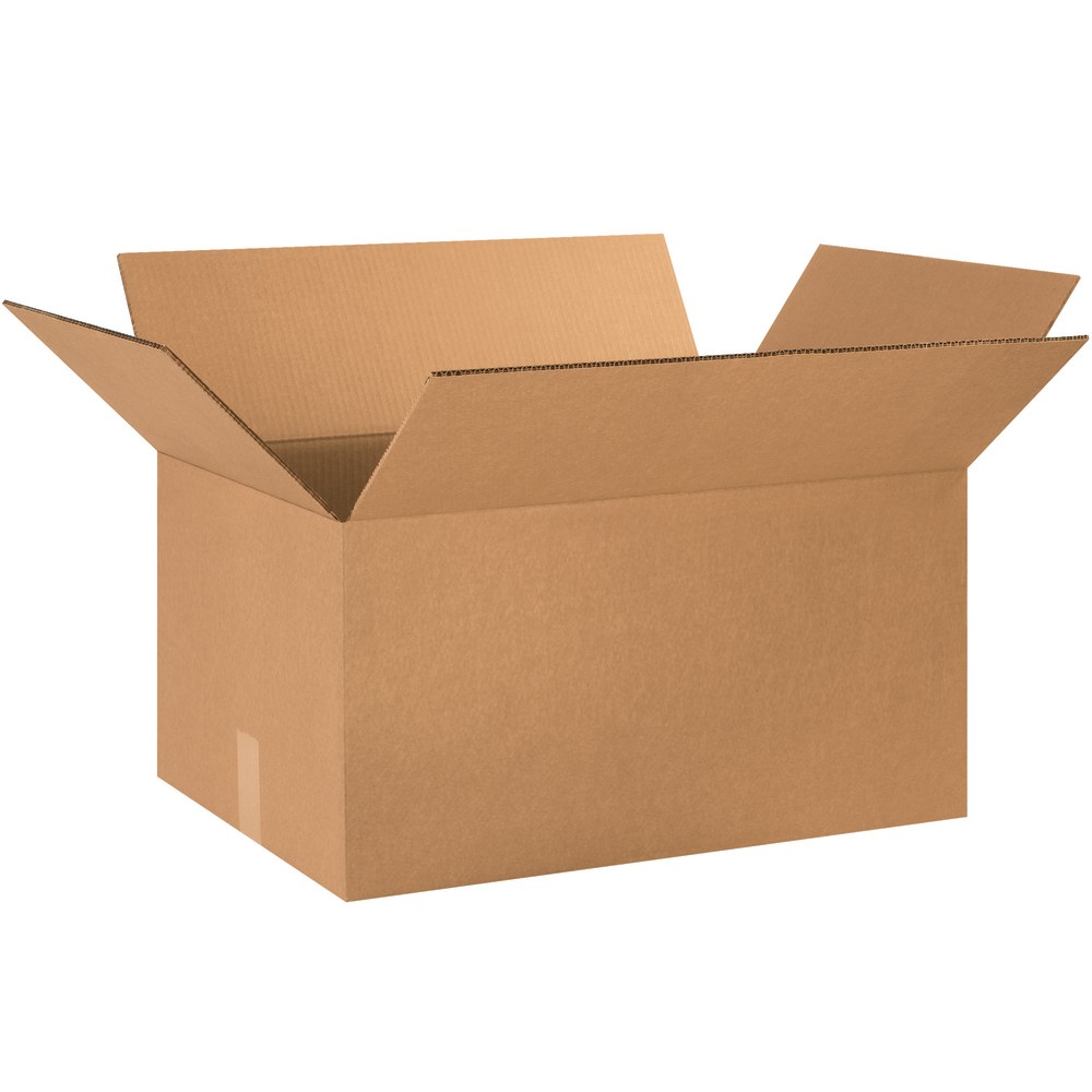 Partners Brand Double-Wall Heavy-Duty Corrugated Cartons, 24in x 16in x 12in, Kraft, Box Of 10 MPN:HD241612DW