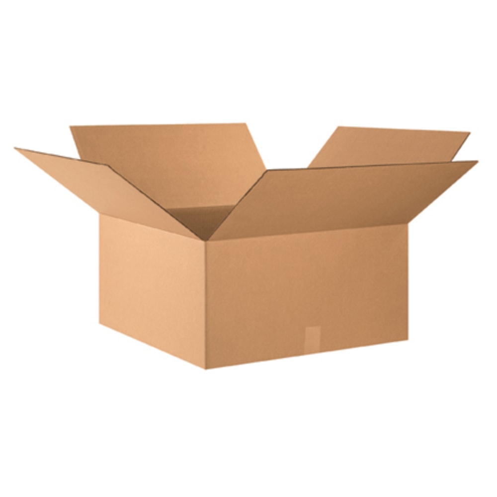 Partners Brand Heavy-Duty Boxes, 24in x 24in x 12in, Kraft, Bundle of 10 MPN:HD242412