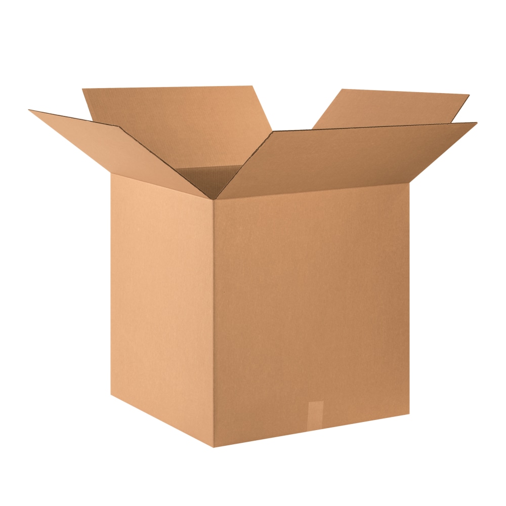 Partners Brand Heavy-Duty Single Wall Boxes, 24in x 24in x 24in, Kraft, Pack Of 10 MPN:HD242424