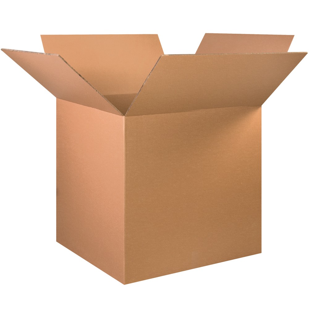 Partners Brand Double-Wall Heavy-Duty Corrugated Cartons, 32in x 32in x 32in, Kraft, Box Of 5 MPN:HD323232DW