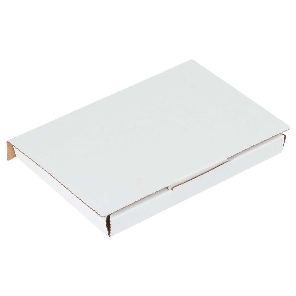Partners Brand White Corrugated DVD Mailers, 7 5/8in x 5 7/16in x 11/16in, Pack Of 50 MPN:MLRDVD