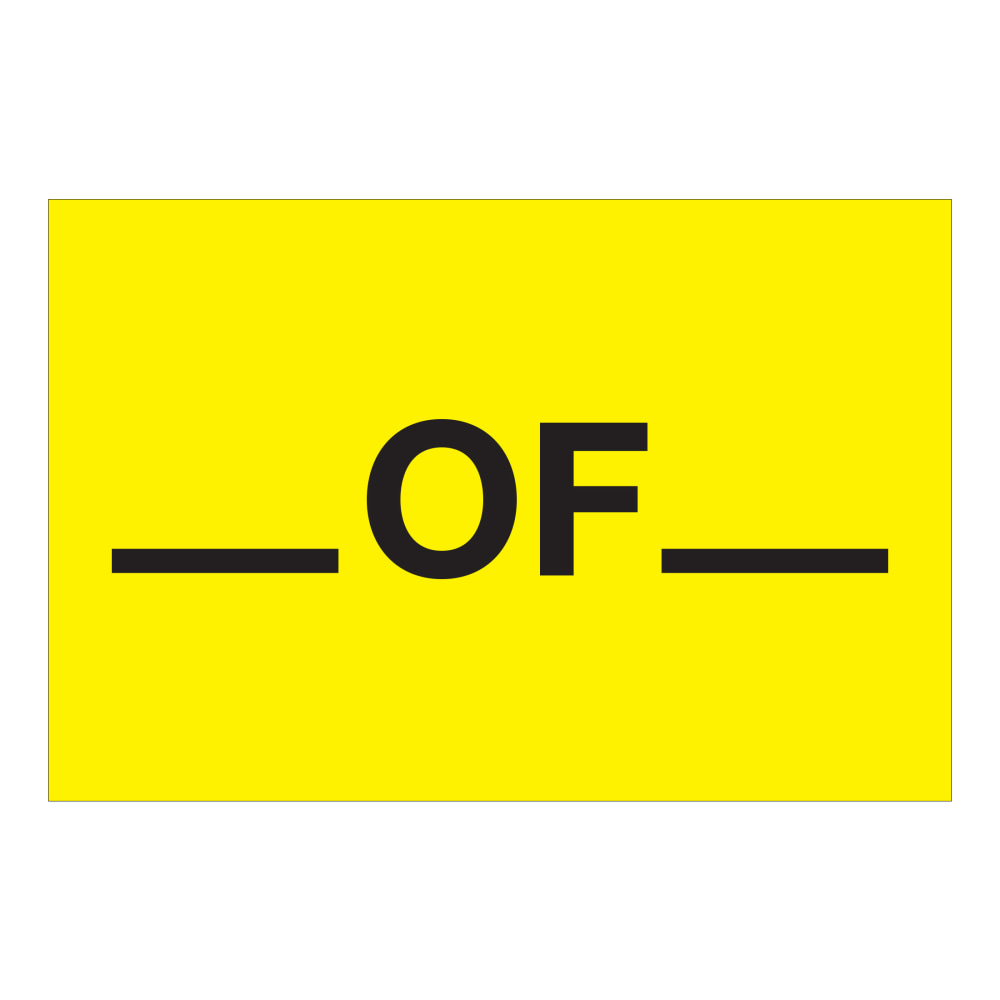 Tape Logic Safety Labels, 