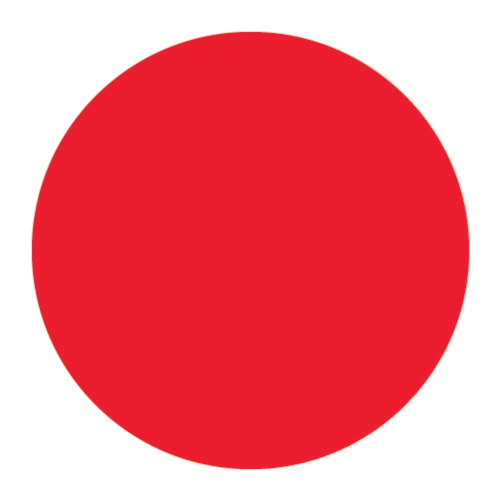Tape Logic WriteOn Inventory Labels, DL630G, Rectangle, 3in x 2in, Fluorescent Red, Roll Of 500 MPN:DL630G